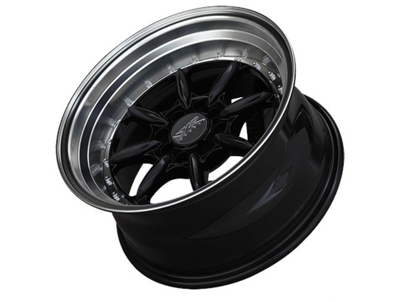 XXR 002.5 Wheel Black / Machined Lip 16x8 +20 4x100,4x114.3