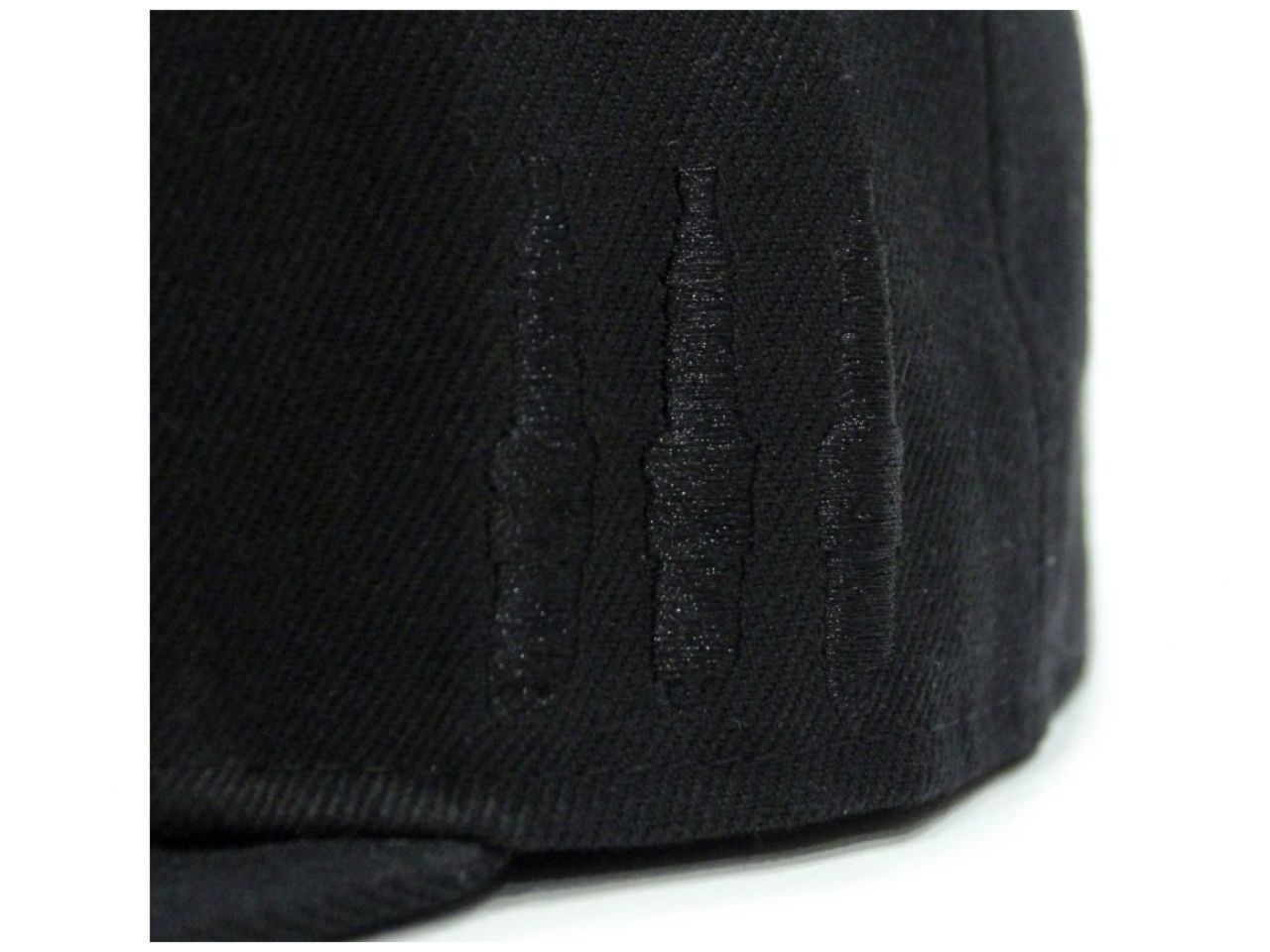 Eat Sleep Race Navy (FLAG) Logo Team Fitted Hat