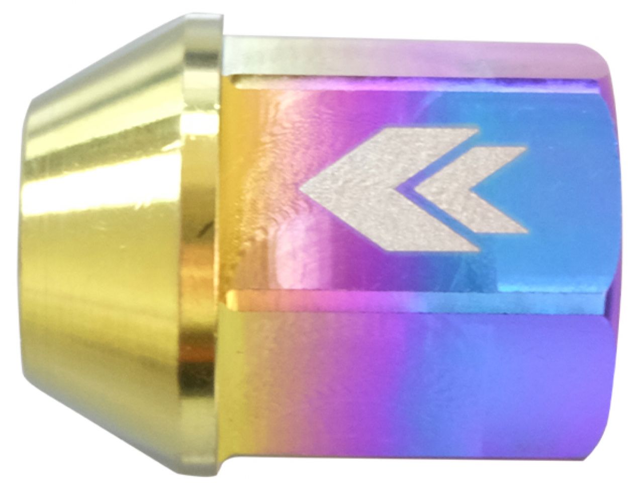 NRG M12 x 1.25 Titanium Neochrome Lug Nut Set 21 pc / Lock Key Socket