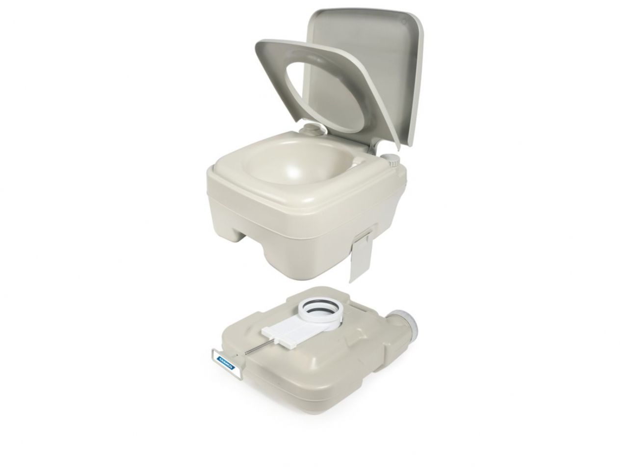 Camco Portable Toilet - 2.6 Gal Bilingual