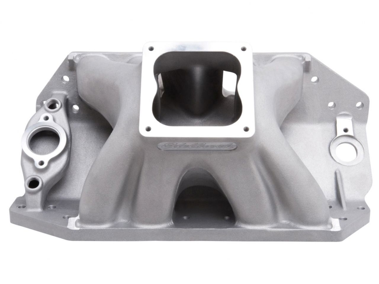 Edelbrock Manifold, Bbc, Big Victor Ii, Dominator Flange, Cnc-port Matched