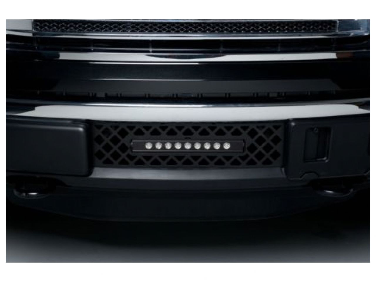 Putco 2011-2014, Ford F150 - EcoBoost Grille - Black Stainless Steel Diamond