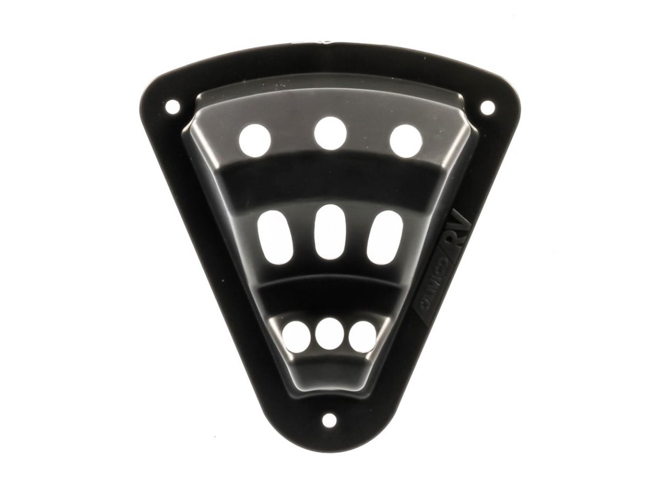 Camco Flag Holder - 3 hole, Screw Mount 3"W x 5"H, Black