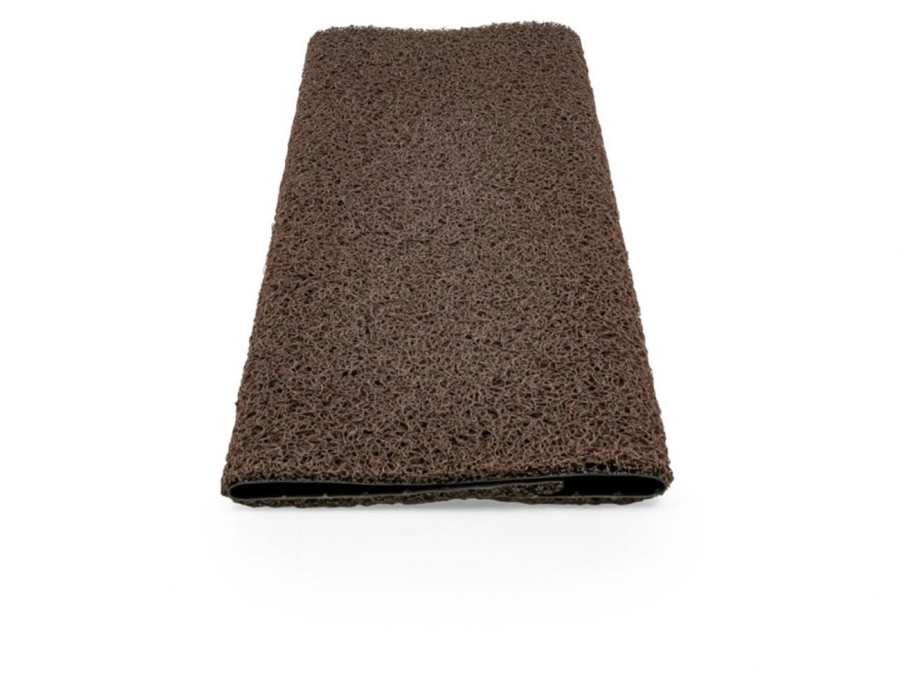 Camco Scrub Rug Premium Step Rug - w / UV&TPE Back, 17.5" x18",Brown