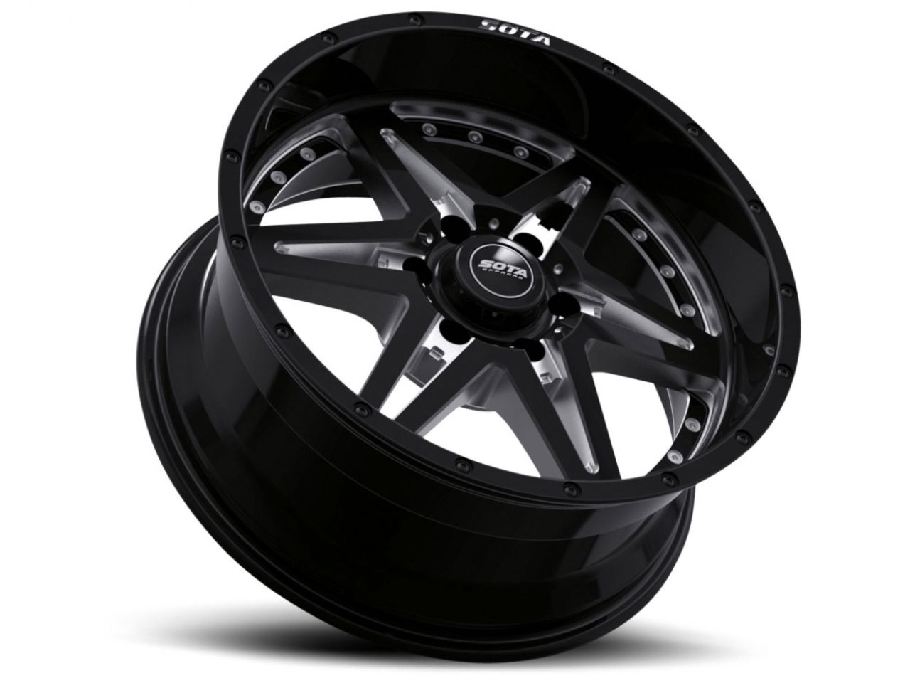 SOTA Offroad Draeger 6 Lug 20x9 Death Metal