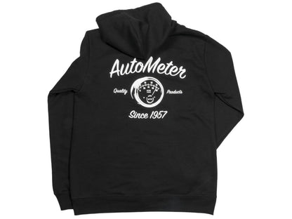 Autometer Zip Hoodie,Vintage,Black,3XL