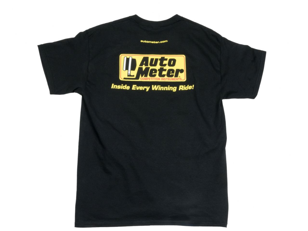 Autometer T-shirt,Adult Medium,Black,'Competition Instruments'