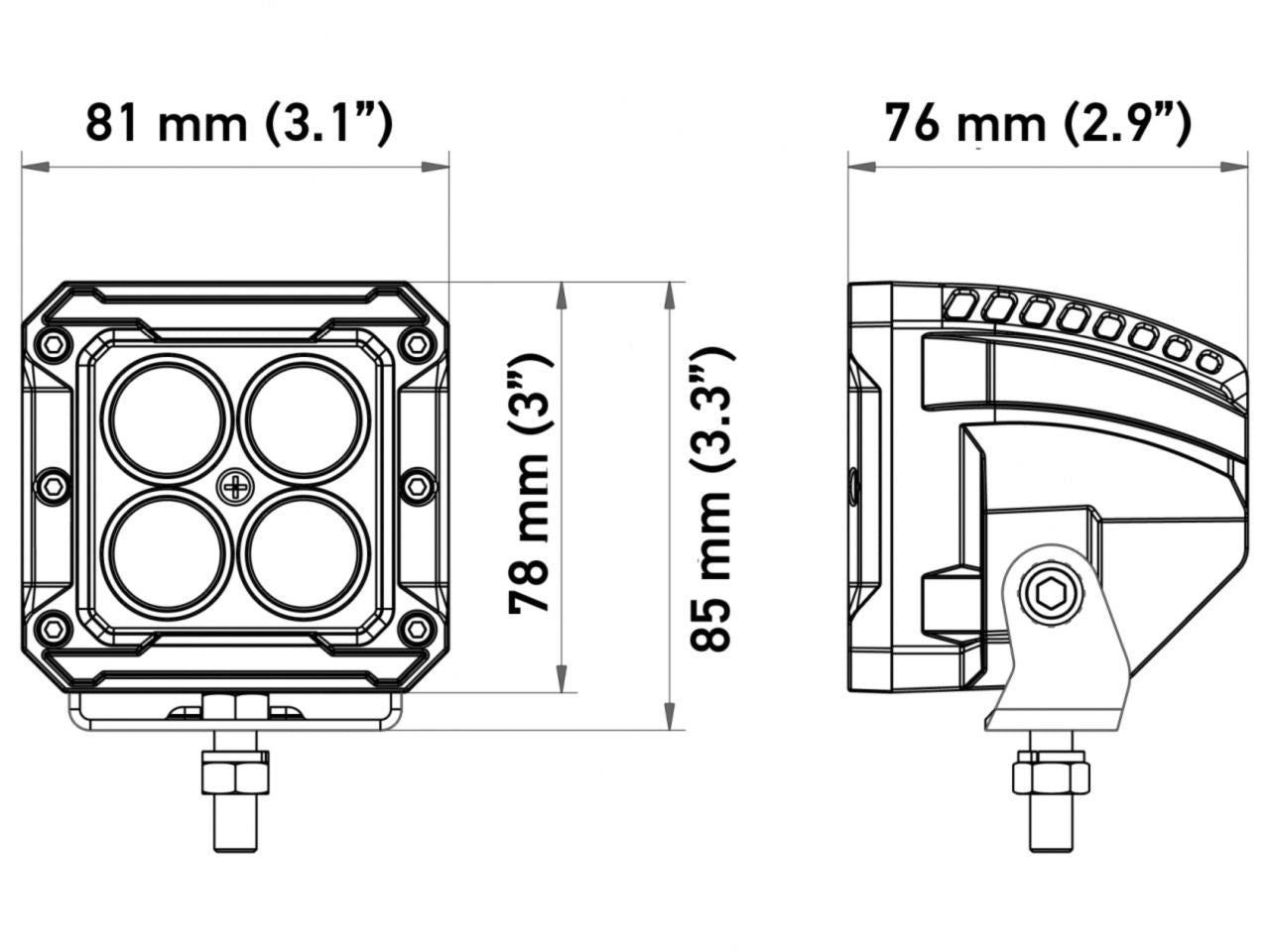 Hella Rgb Series Cube