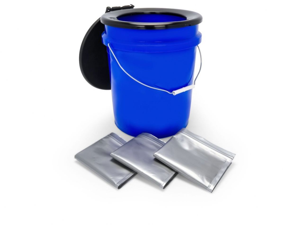 Camco Toilet Bucket Kit - W / Seat