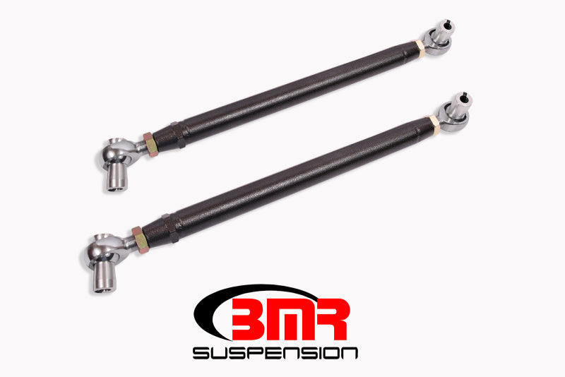 BMR 82-02 3rd/4th Gen F-Body Camaro Double Adj. DOM Lower Control Arms Rod Ends - Black Hammertone LCA344H