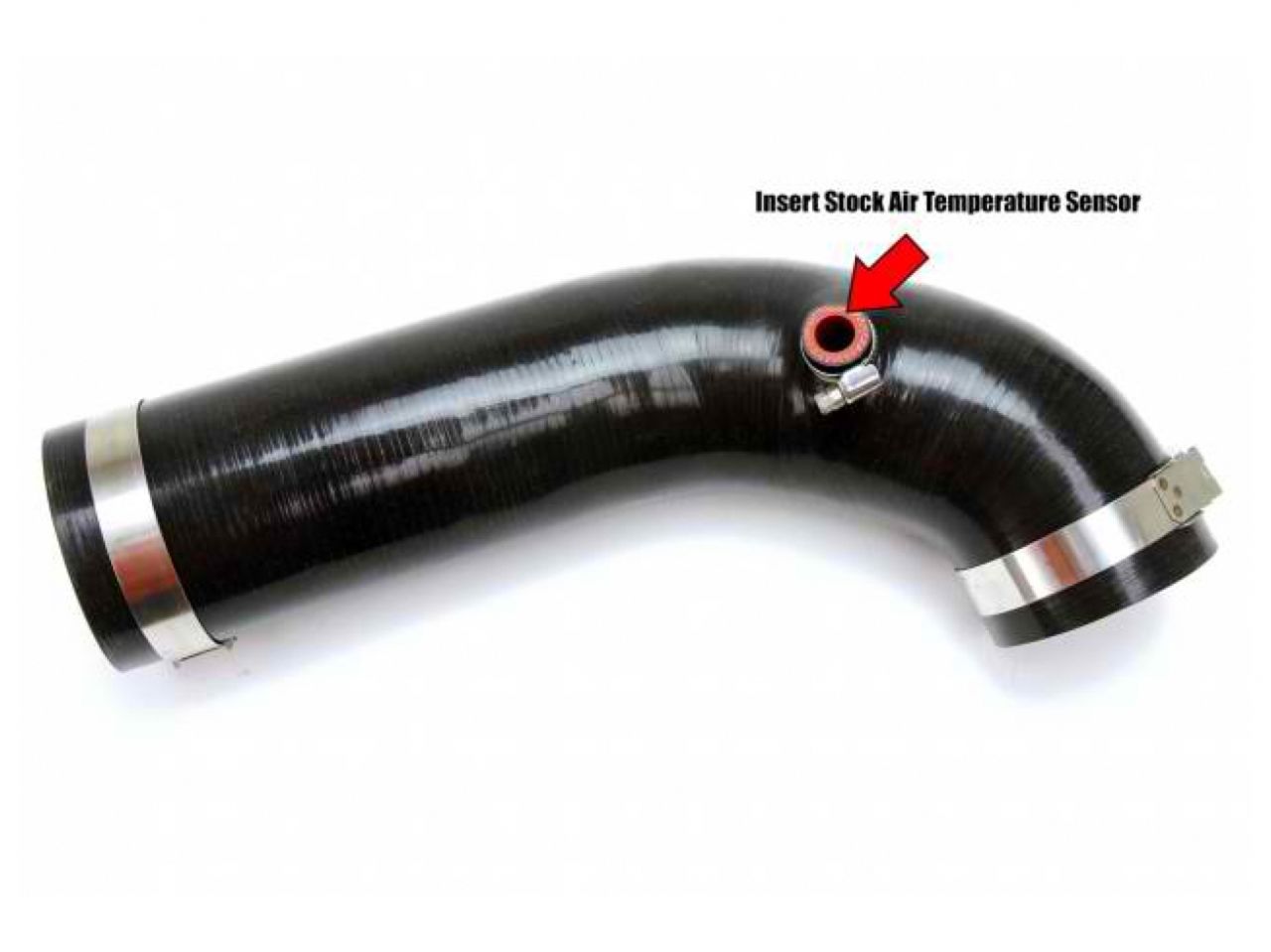 HPS Black Reinforced Silicone Post MAF Air Intake Hose Kit Jeep 12-17 Wrangler JK & Unlimited 3.6L V6