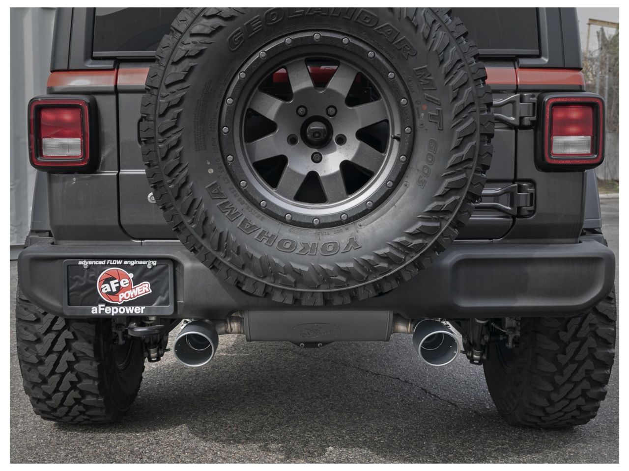 aFe Rebel Series 2-1/2" 409 Stainless Steel Cat-Back Exhaust System