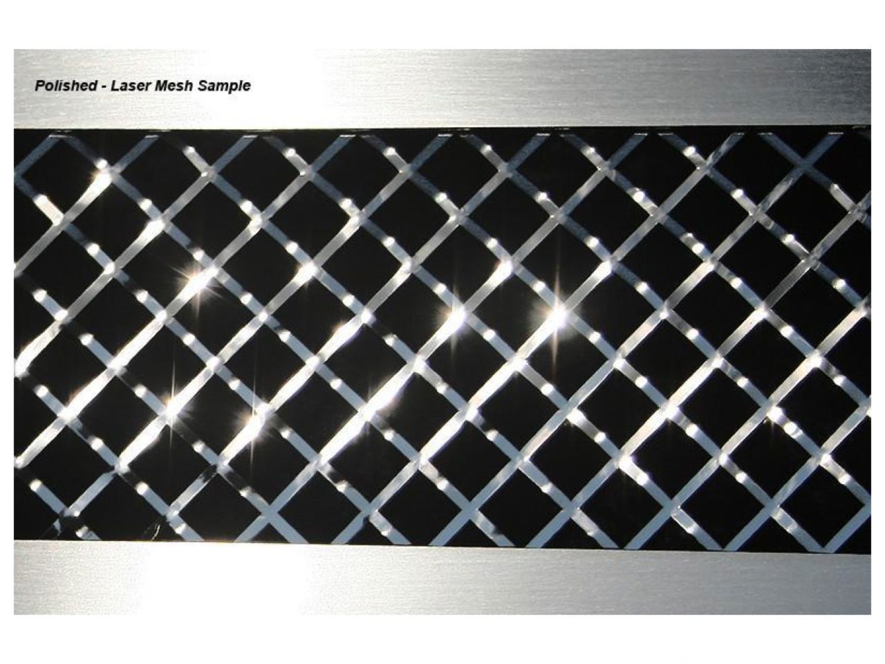 American Car Craft (ACC) Corvette Side Vent Grilles Laser Mesh 6Pc 2010-2013 Grand Sport Only