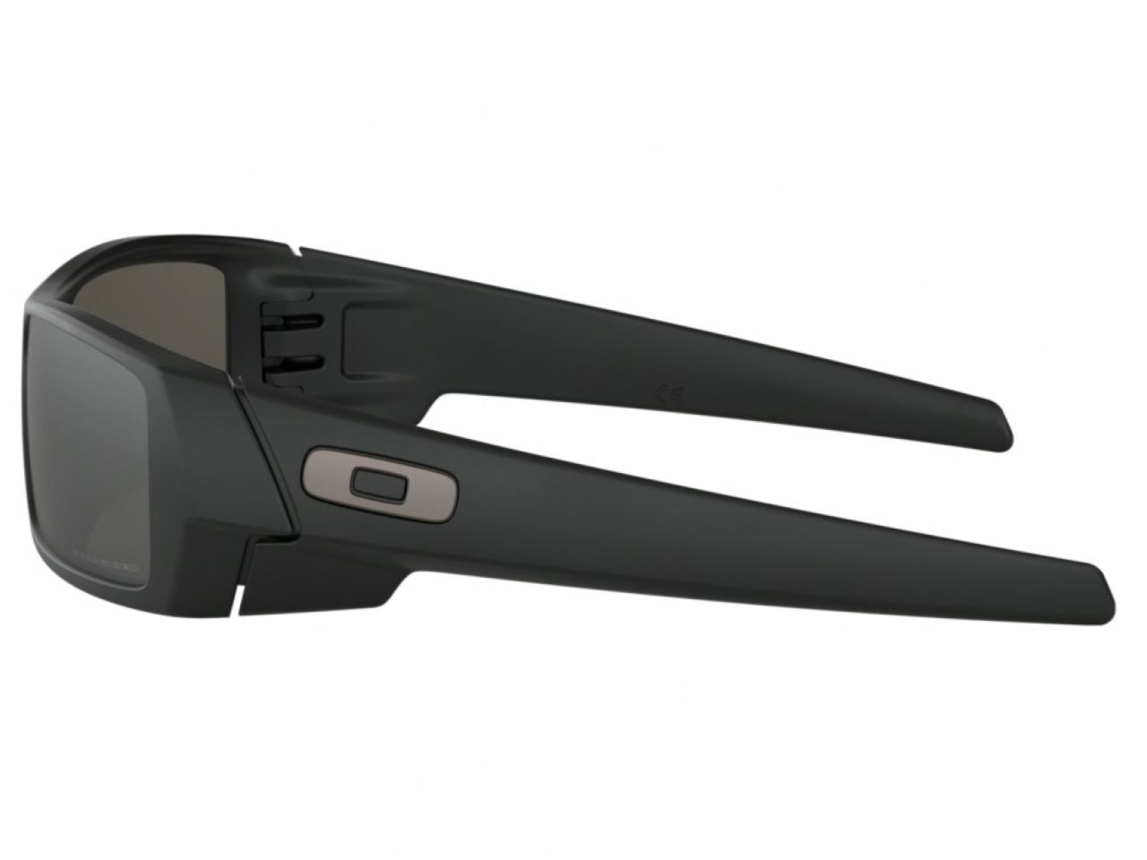 Oakley GasCan Matte Black w/Black Irid. Polar.