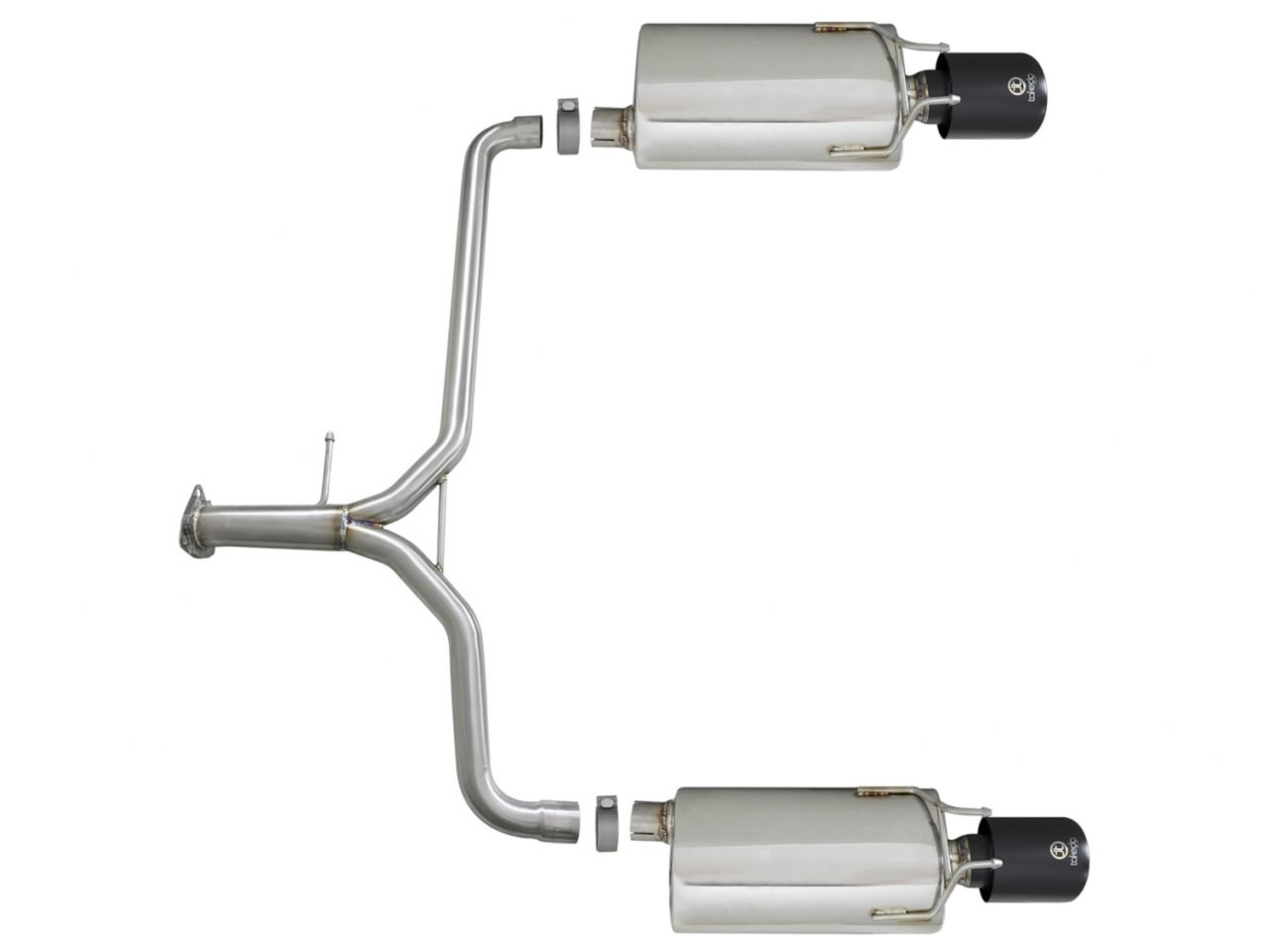 aFe Takeda 2.25-1.75 in. 304 SS Axle-Back Exhaust w/ Black Tips