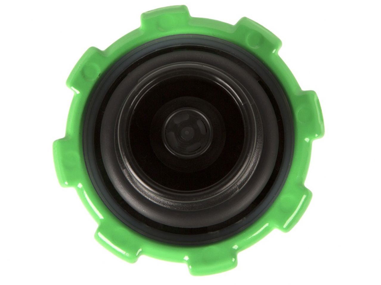 Rugged Ridge Elite Fuel Cap,Aluminum,Green;01-18 Jeep Wrangler TJ/LJ/JK/JKU