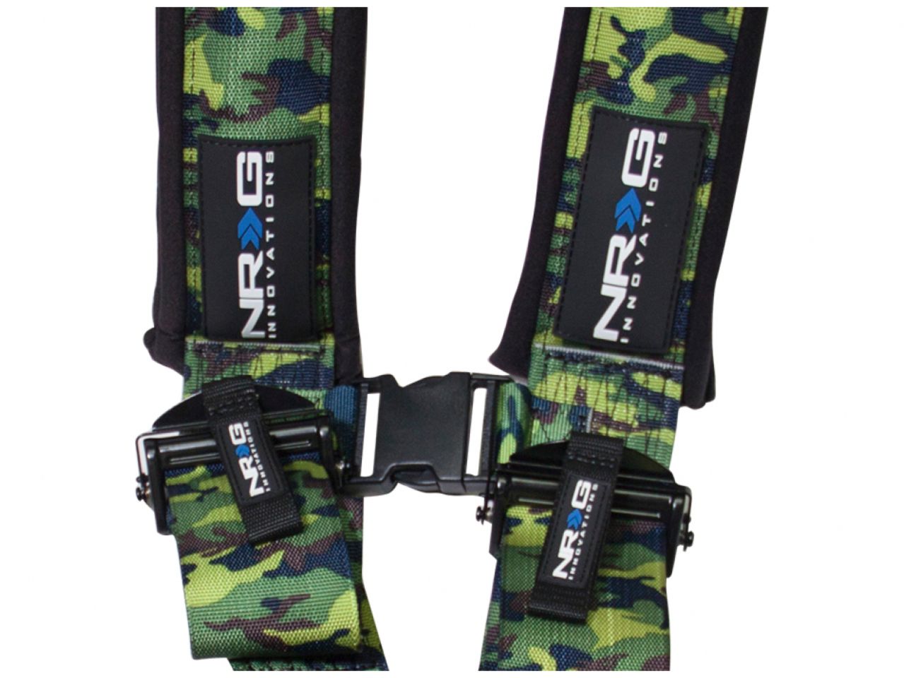 NRG SFI 16.1 5pt 3 inch Seat Belt Harness/Latch Link - Camo