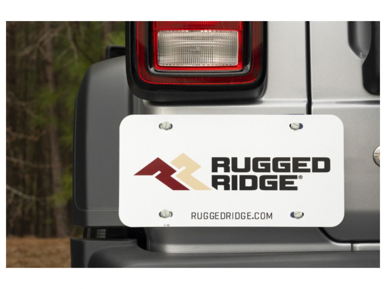 Rugged Ridge Magnetic License Plate Holder