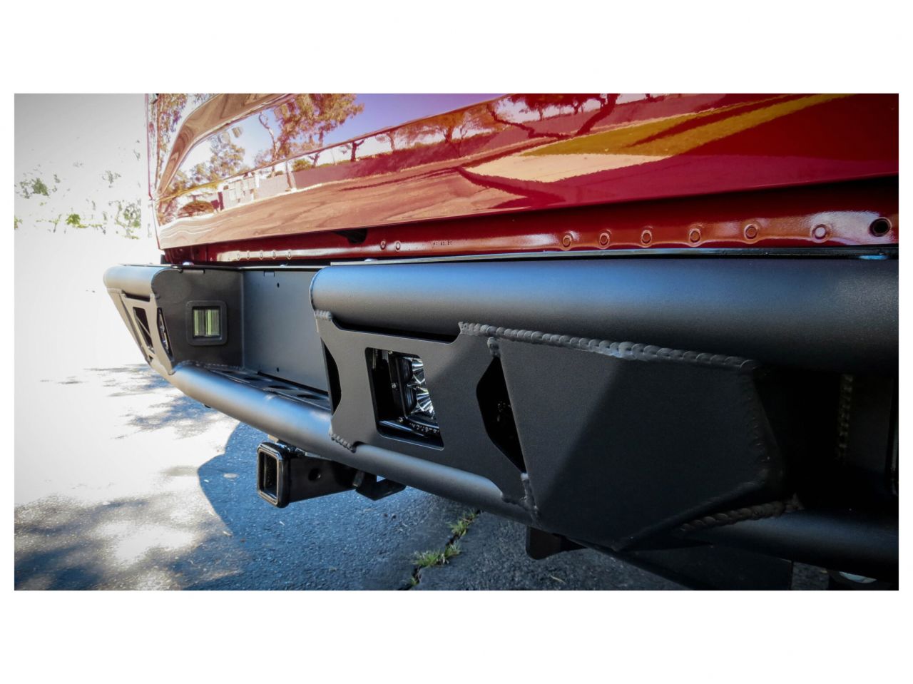 Addictive Desert Designs 2015-2019 Ford F 150 Race Series R Rear Bumper w/ Backup Sensor Cutout