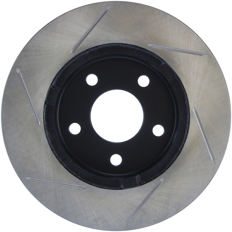 StopTech Sport Slotted Brake Rotor; Rear Left