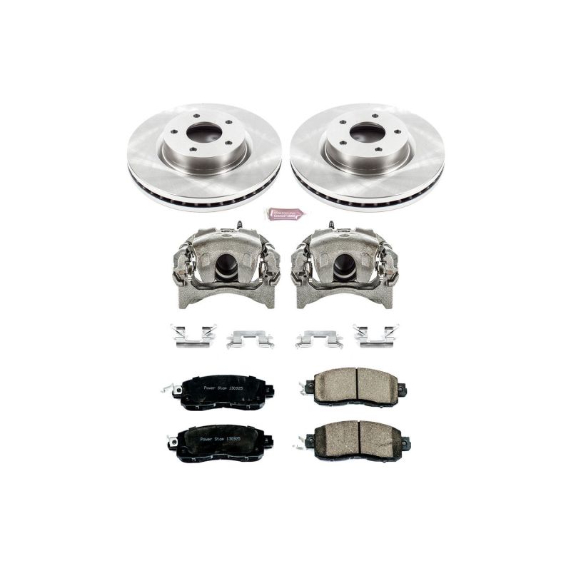 PowerStop PSB Autospecialty Kit w/Cals Brakes, Rotors & Pads Brake Kits - OE main image