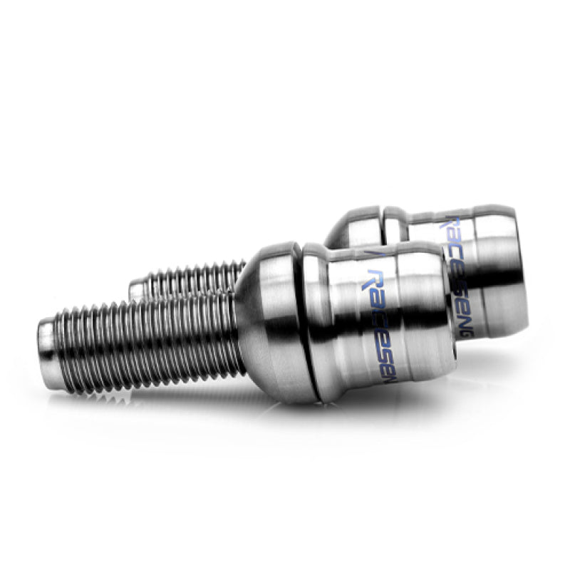 Raceseng TLR-1 Titanium Lug Bolt Set - M14x1.5mm / R13 Floating Seat - Brushed 01033BRS10-01033BRS10-103103S20