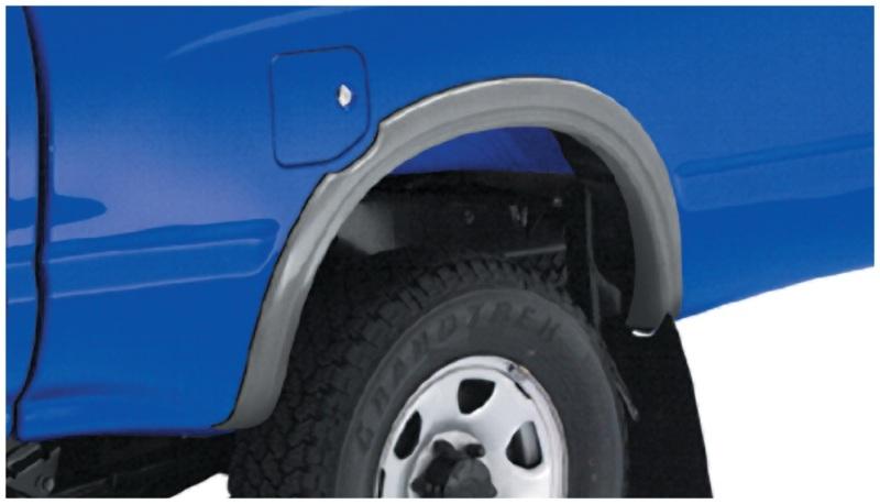 Bushwacker 95-04 Toyota Tacoma Fleetside Extend-A-Fender Style Flares 2pc w/ 4WD Only - Black 31030-11 Main Image