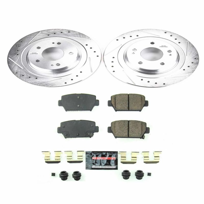 PowerStop PSB Z23 Evolution Kit Brakes, Rotors & Pads Brake Kits - Performance D&S main image