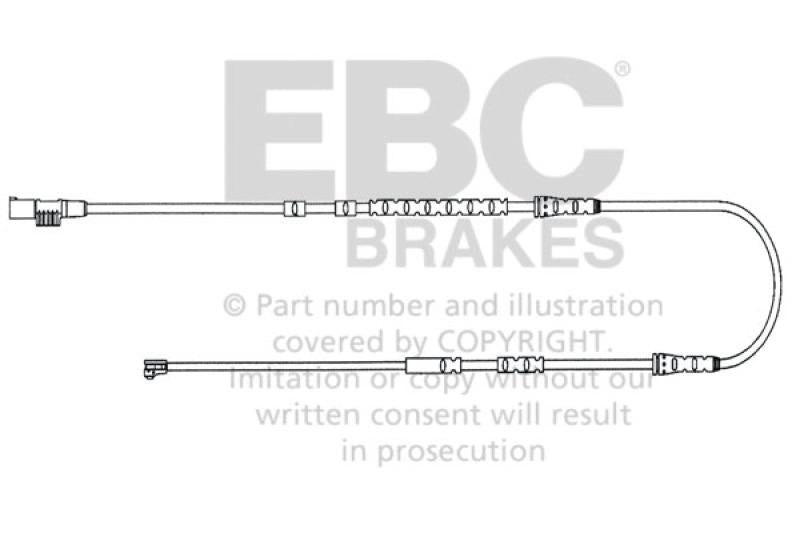 EBC 2010-2016 BMW Z4 3.0L (E89) Front Wear Leads EFA144 Main Image