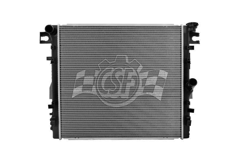 CSF 12-18 Jeep Wrangler 3.6L OEM Plastic Radiator 3592 Main Image