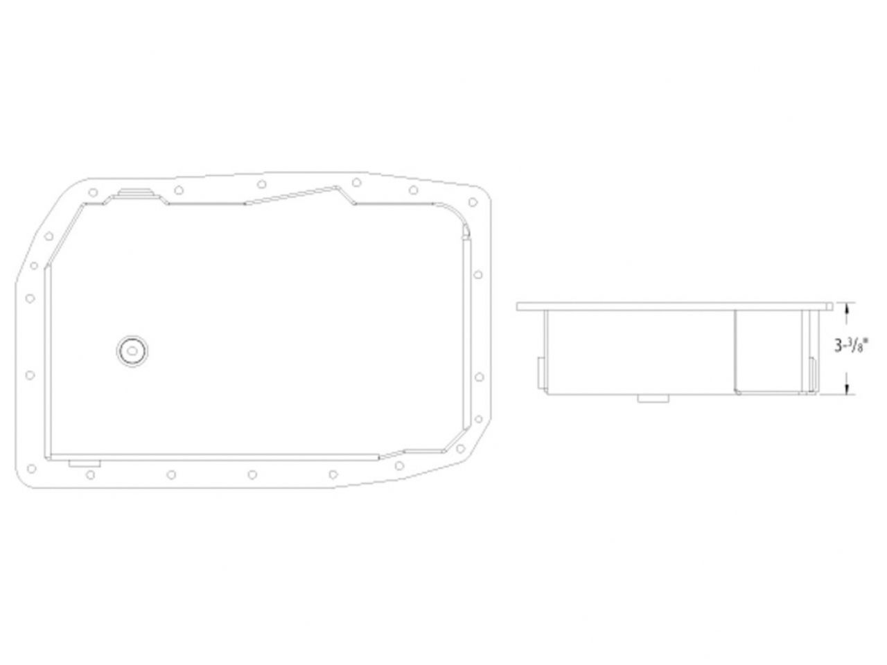 Moroso Transmission Pan, Gm 6L80