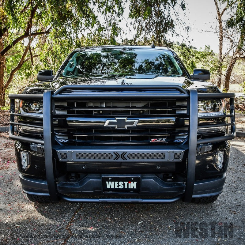 Westin 16-18 Chevy Silverado 1500 Sportsman X Grille Guard - Textured Black 40-33875