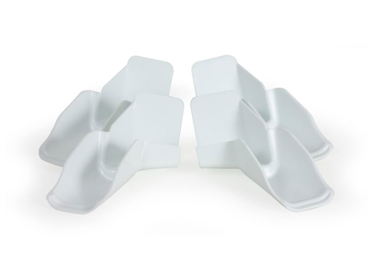 Camco Gutter Spout w / Extension - White 4 Pack (2 Left / 2 Right)