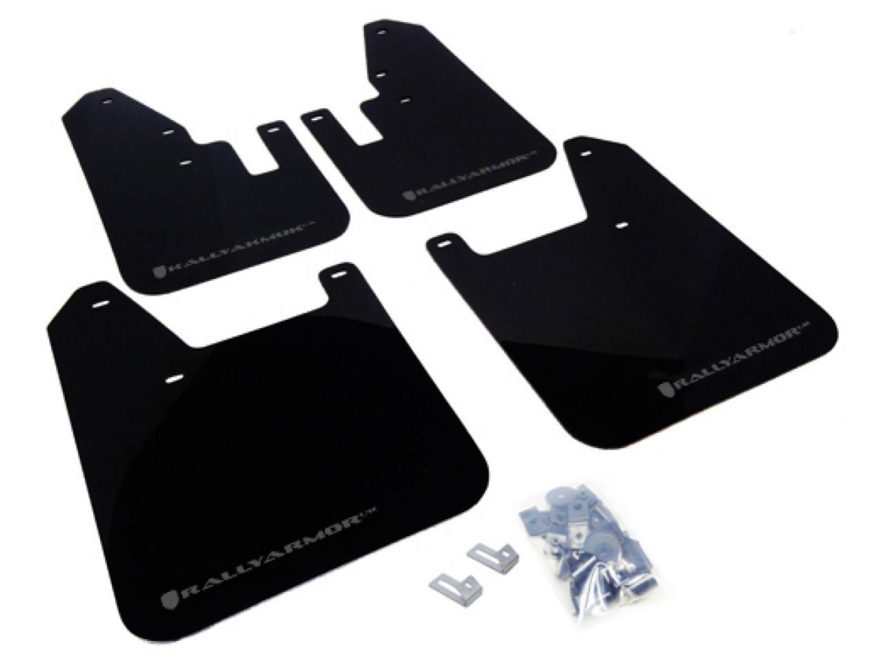 Rally Armor Mud Flaps MF13-UR-BLK/GRY Item Image