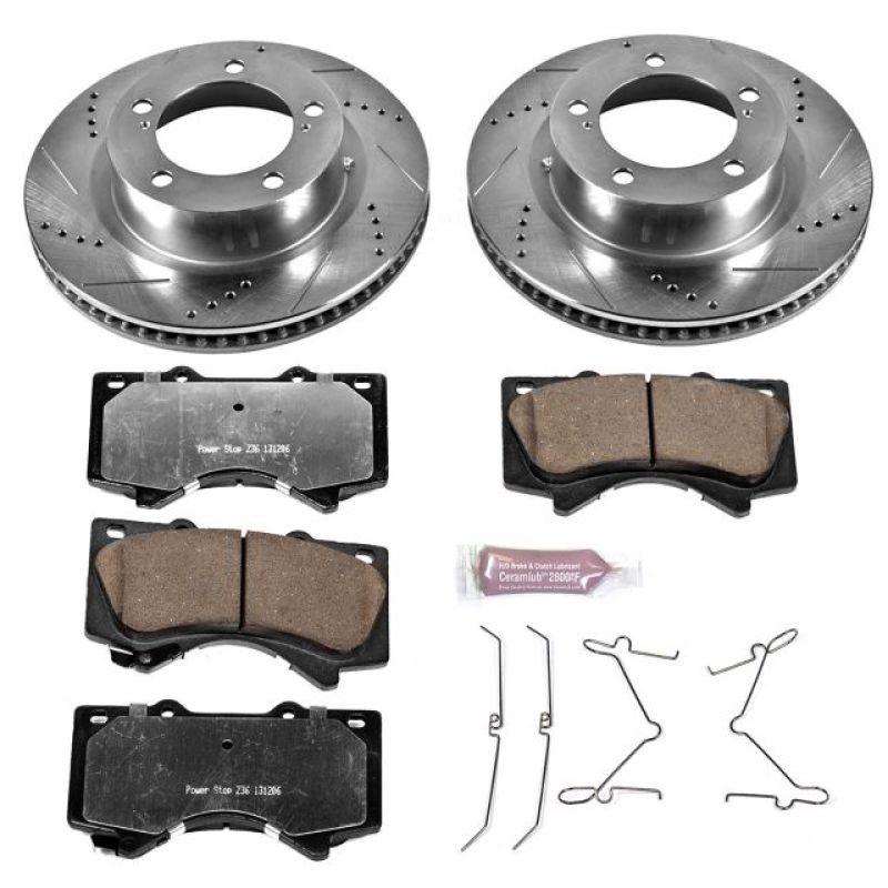 PowerStop PSB Z36 Truck & Tow Kit Brakes, Rotors & Pads Brake Kits - Performance D&S main image