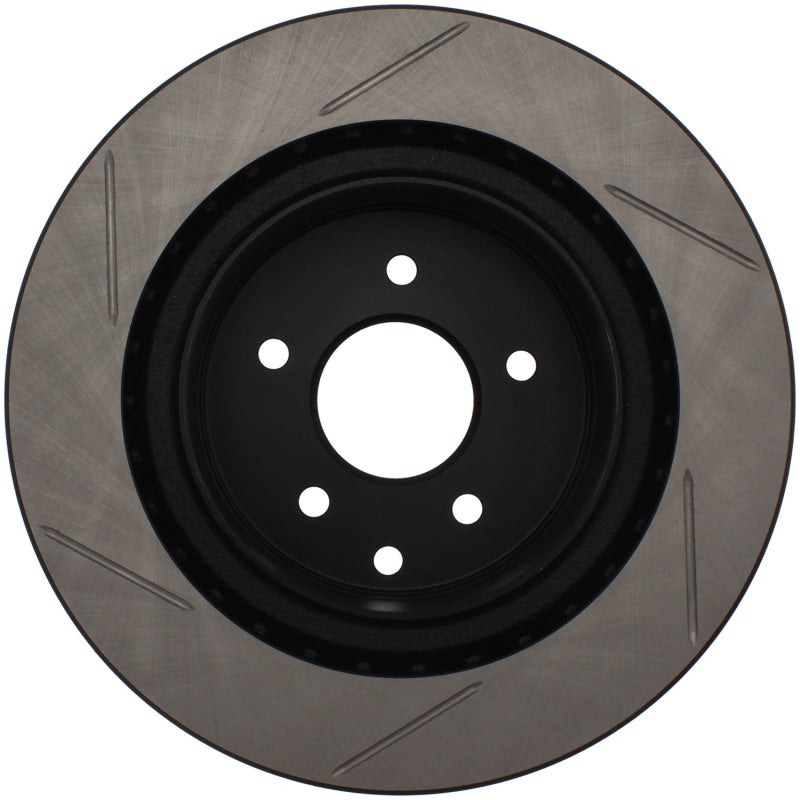 StopTech Sport Slotted Brake Rotor; Rear Left