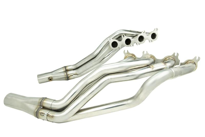 Kooks 79-93 Ford Mustang 5.0L 4V Coyote 1-3/4in x 3in 18GA Stainless Steel Long Tube Headers 10502202 Main Image