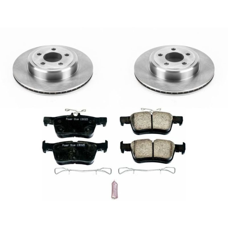 PowerStop PSB Autospecialty Kit Brakes, Rotors & Pads Brake Kits - OE main image