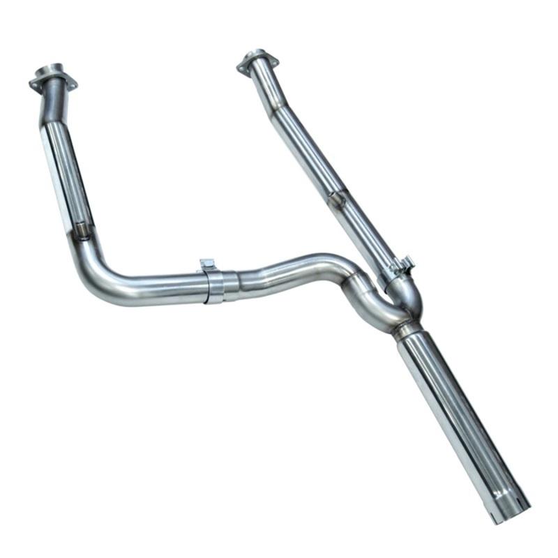 Kooks 2004-2008 Dodge 1500 HEMI Pick-Up Truck 2 1/2in x OEM Stainless Off Road Y-Pipe 35003100 Main Image