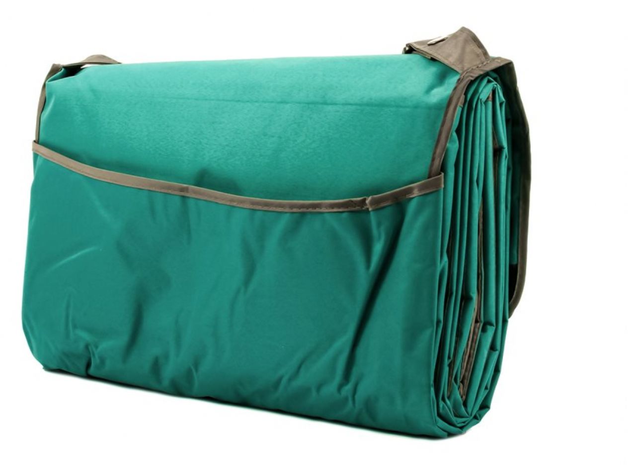 Camco Picnic Blanket W/ Carry Strap - Teal, 57"x 57" Bilingual