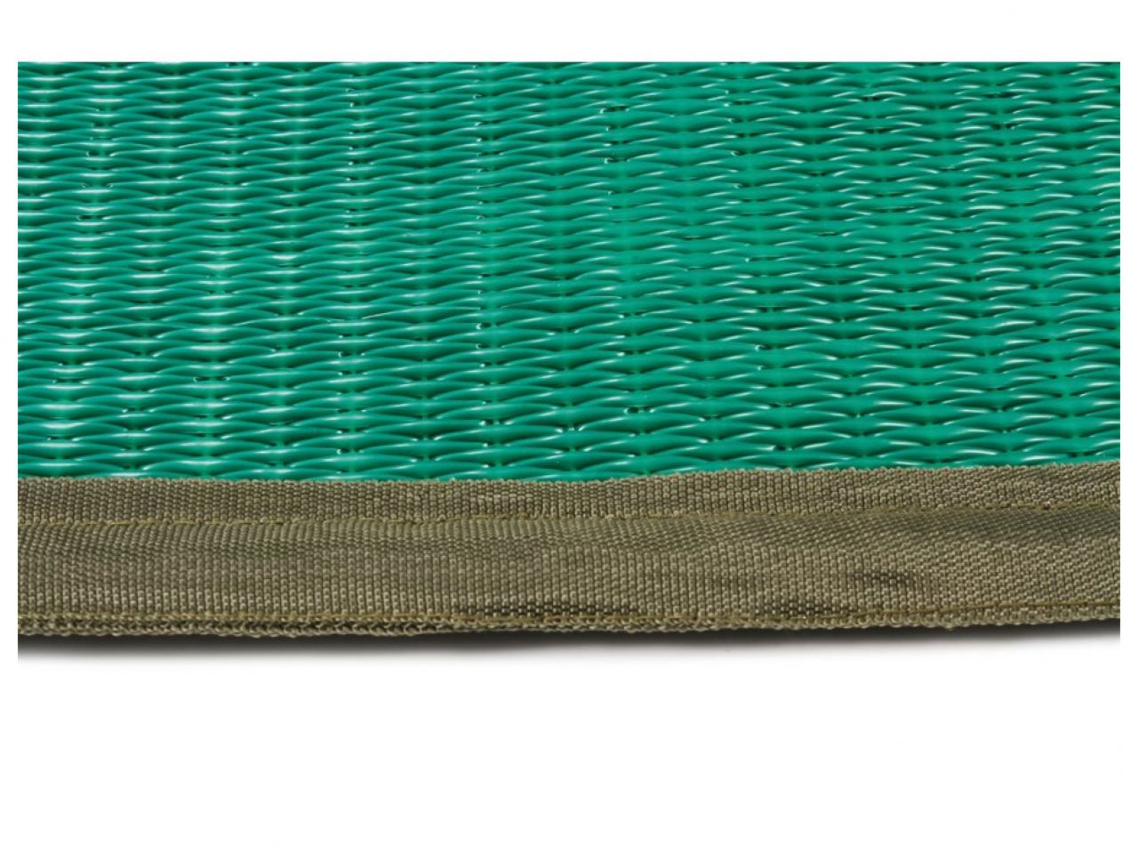 Camco Awning Mat 9' x 12' - Green Reversable Bilingual