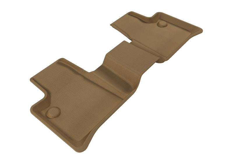 3D MAXpider 2006-2011 Mercedes-Benz ML-Class/GL-Class W164/X164 Kagu 2nd Row Floormats - Tan L1MB00821502 Main Image