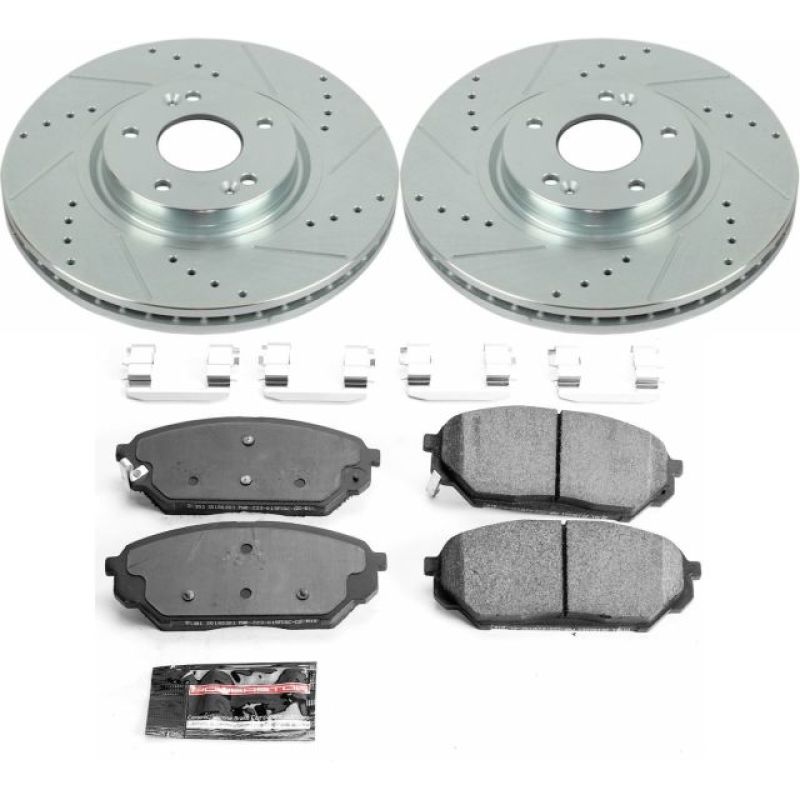 PowerStop PSB Z23 Evolution Kit Brakes, Rotors & Pads Brake Kits - Performance D&S main image