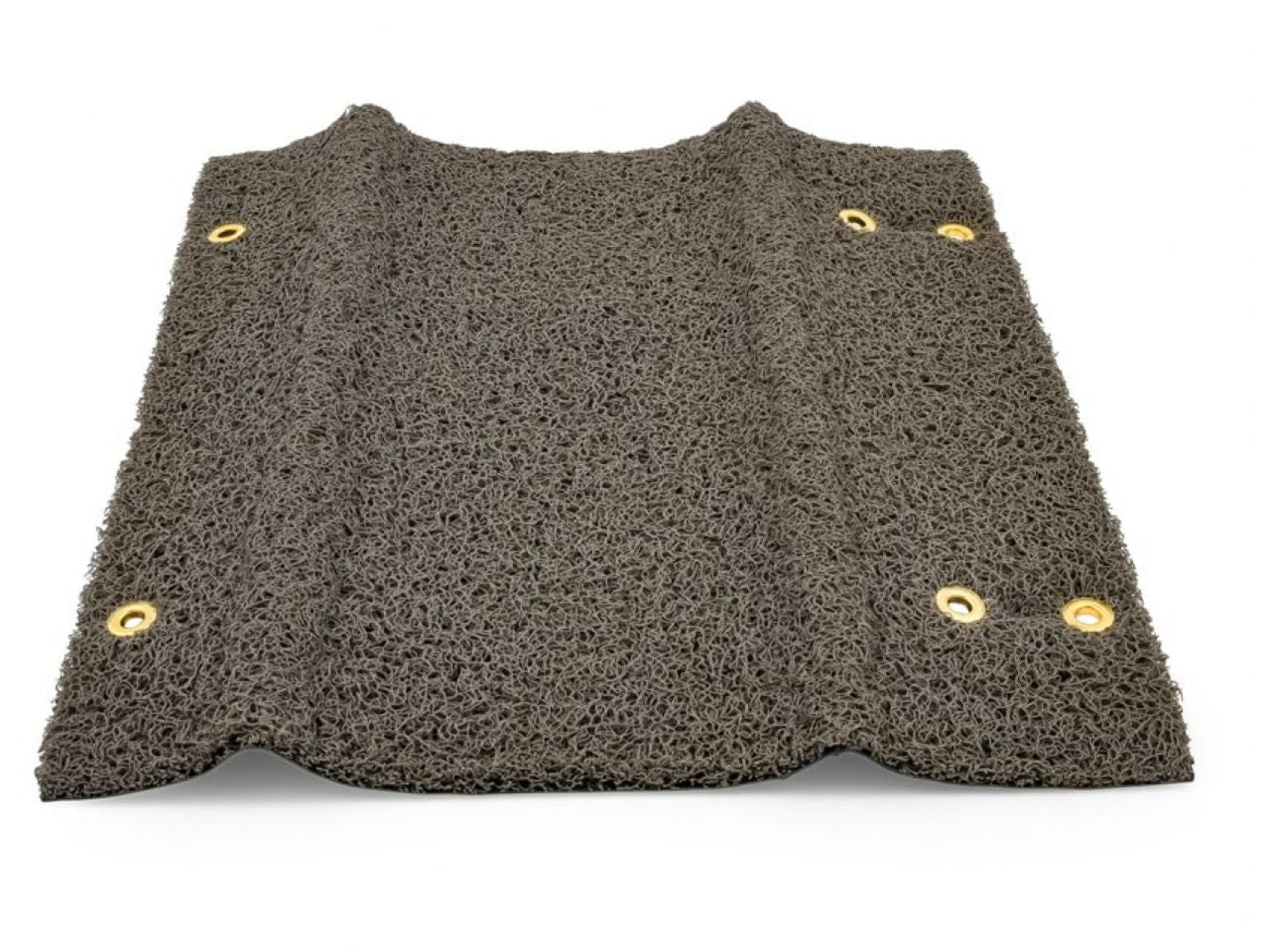 Camco Scrub Rug Premium Step Rug - W / UV&TPE Back, 17.5" x18",Gray