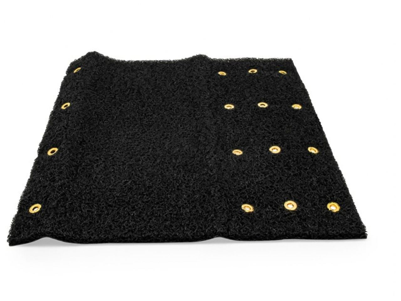 Camco Scrub Rug Premium Step Rug -W/ UV&TPE Back, 22" x 23",Black