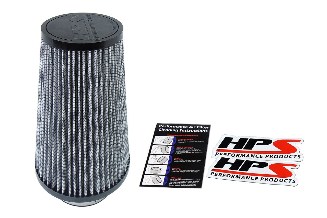 HPS Performance Air Filter 3.5" ID, 9" Element Length, 10.75" Overall Length