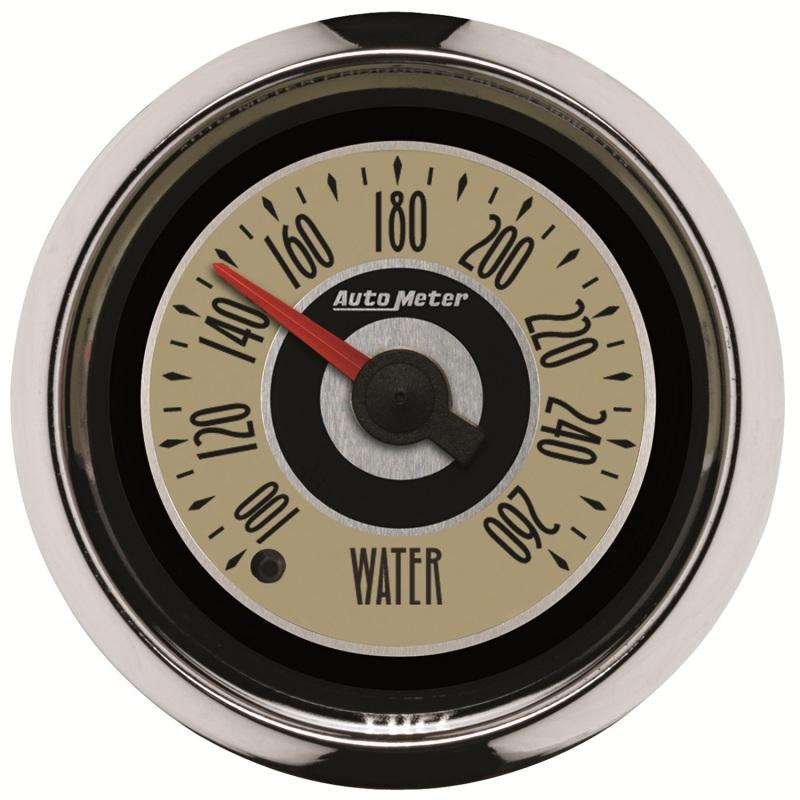 Autometer Cruiser 2-1/16in Full Sweep Electric 100-260 Deg F Water Temperture Gauge 1155 Main Image