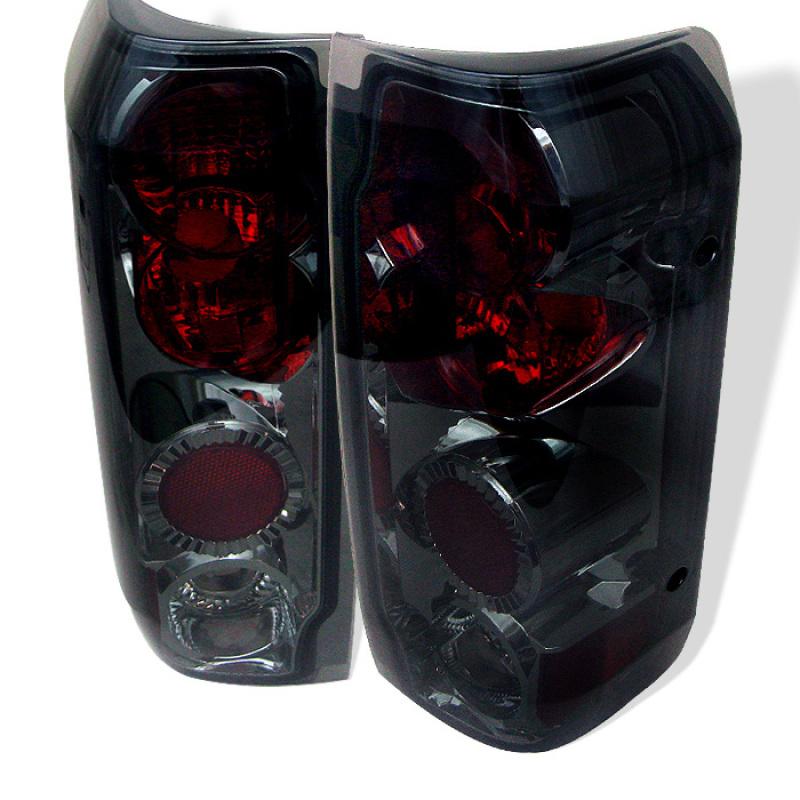 Spyder Ford F150 87-96/Ford Bronco 88-96 Euro Style Tail Lights Smoke ALT-YD-FF15089-SM 5003331 Main Image