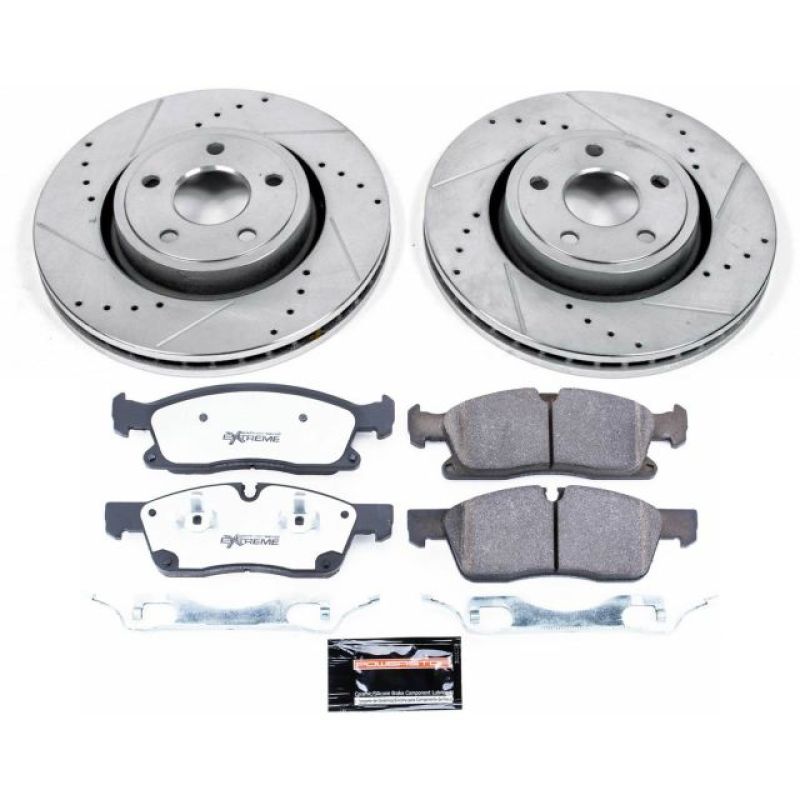 PowerStop PSB Z36 Truck & Tow Kit Brakes, Rotors & Pads Brake Kits - Performance D&S main image