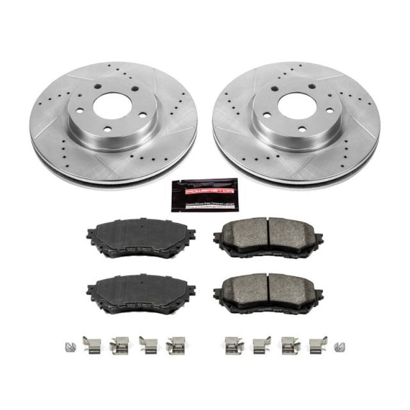 PowerStop PSB Z23 Evolution Kit Brakes, Rotors & Pads Brake Kits - Performance D&S main image